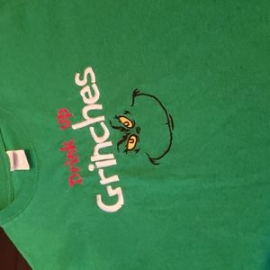 Tshirt DRINK UP GRINCHES Short size Small Christmas